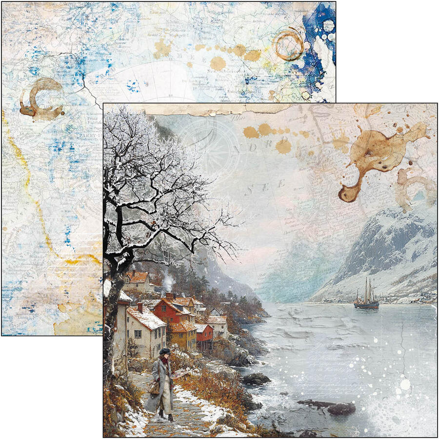 An artist Journey Paper pad 30,5 x 30,5 + Extra Free Special Sheet