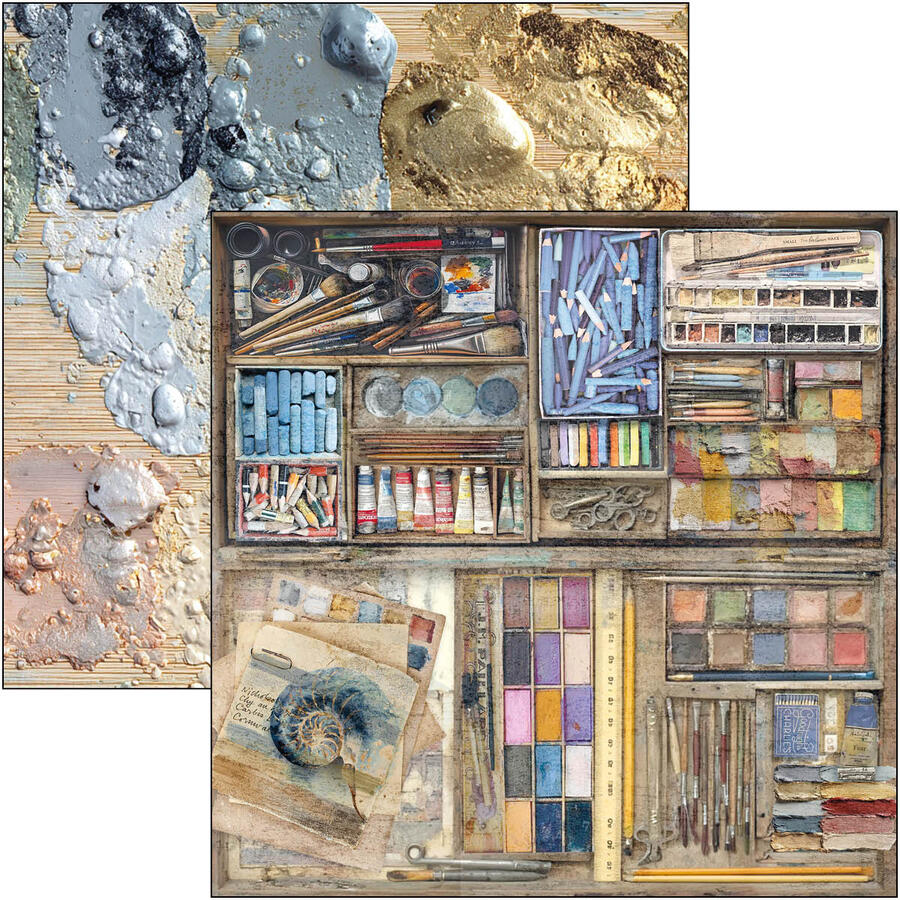 An artist Journey Patterns pad 30,5 x 30,5 + Extra Free Special Sheet