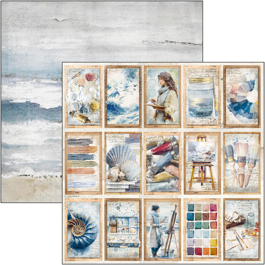 An artist Journey Patterns pad 30,5 x 30,5 + Extra Free Special Sheet