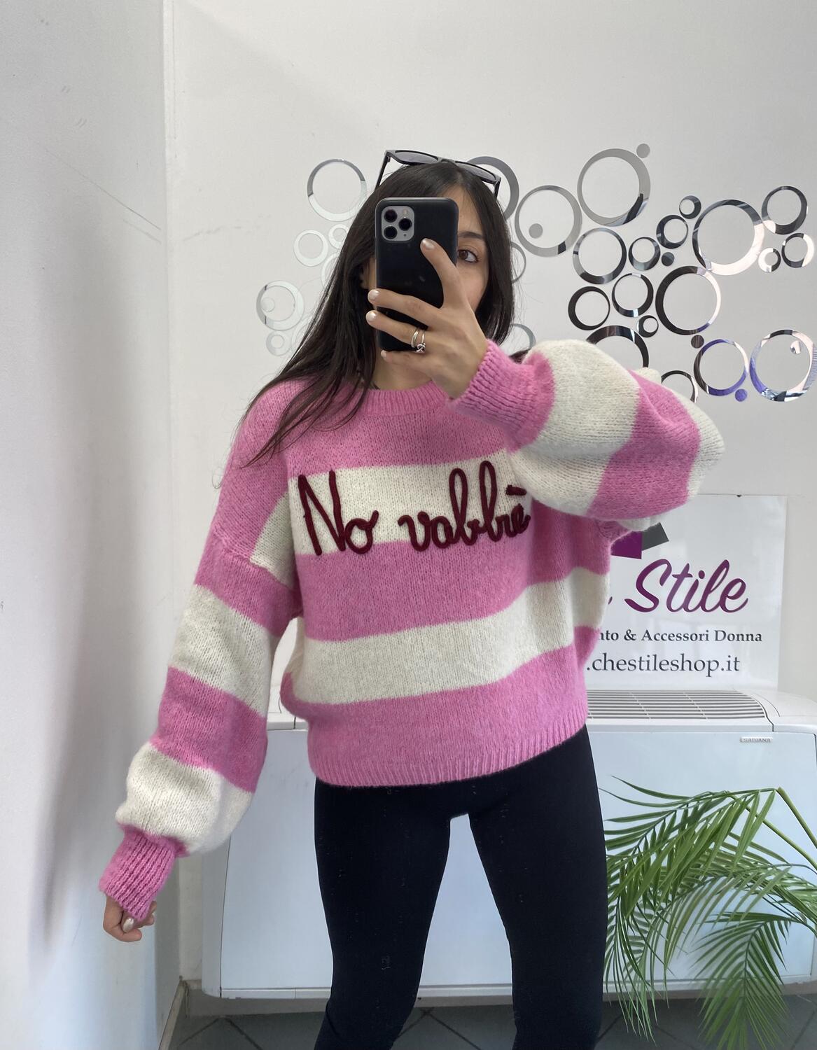 NOVITÀ Pull misto lana NO VABBé