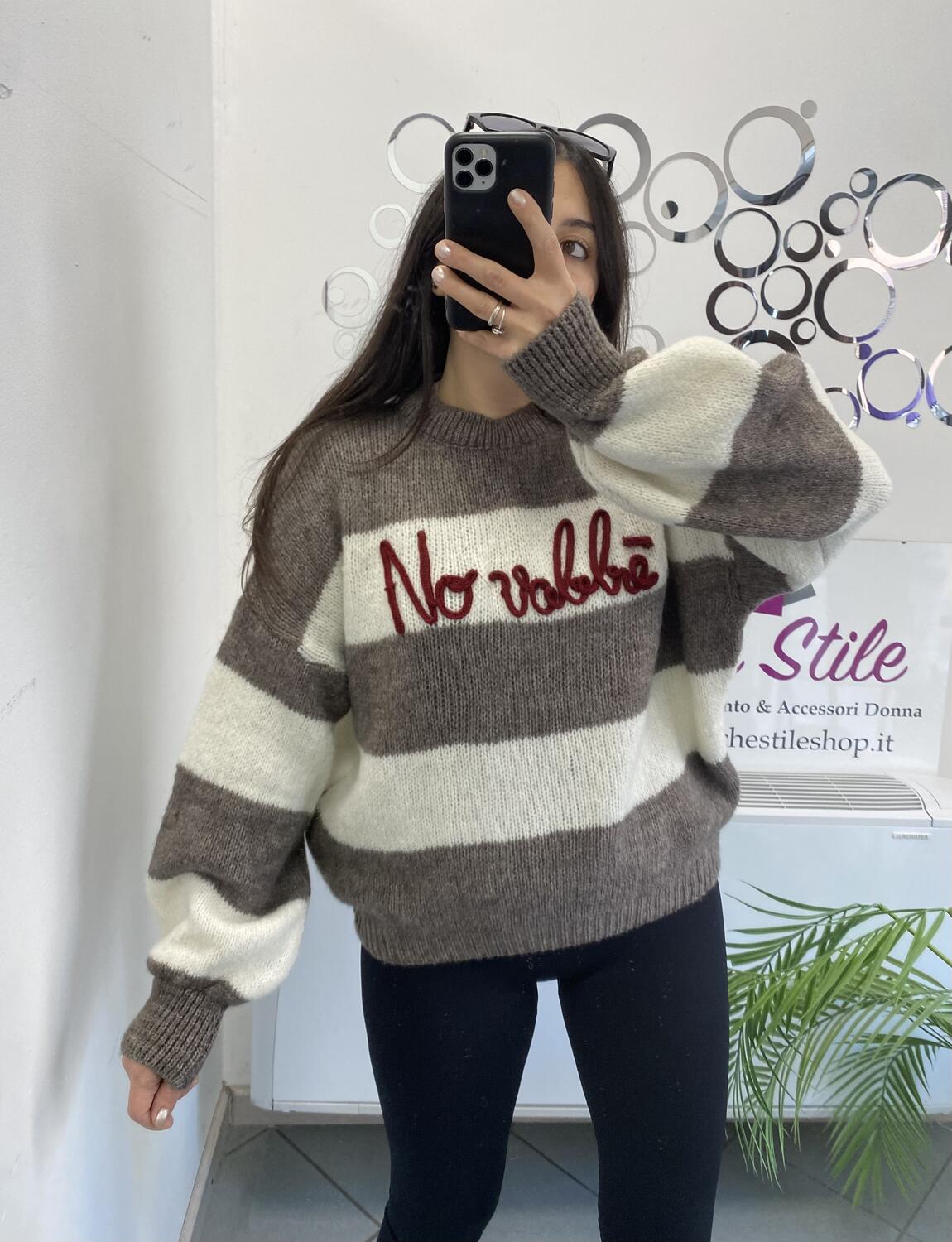 NOVITÀ Pull misto lana NO VABBé