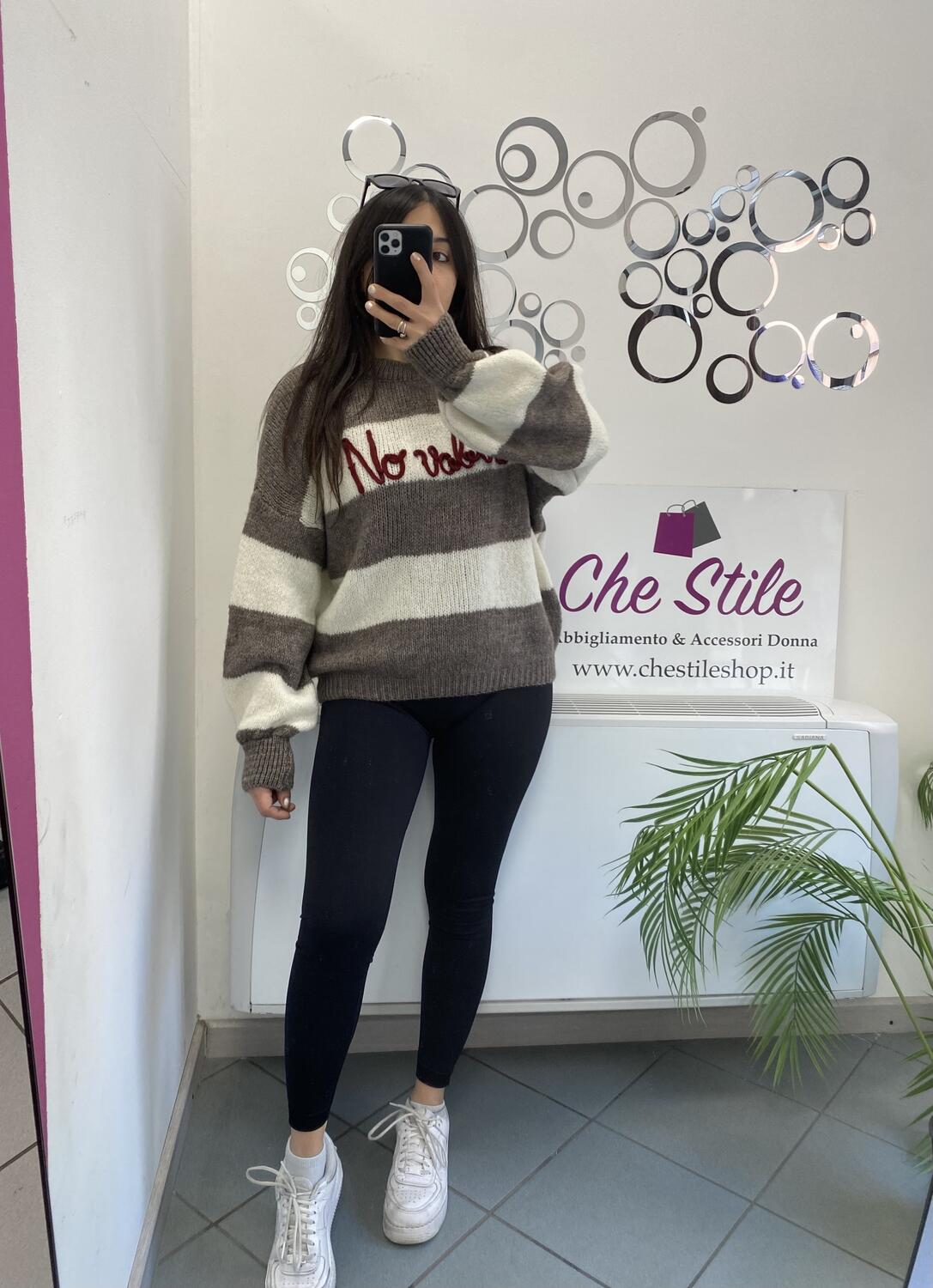 NOVITÀ Pull misto lana NO VABBé