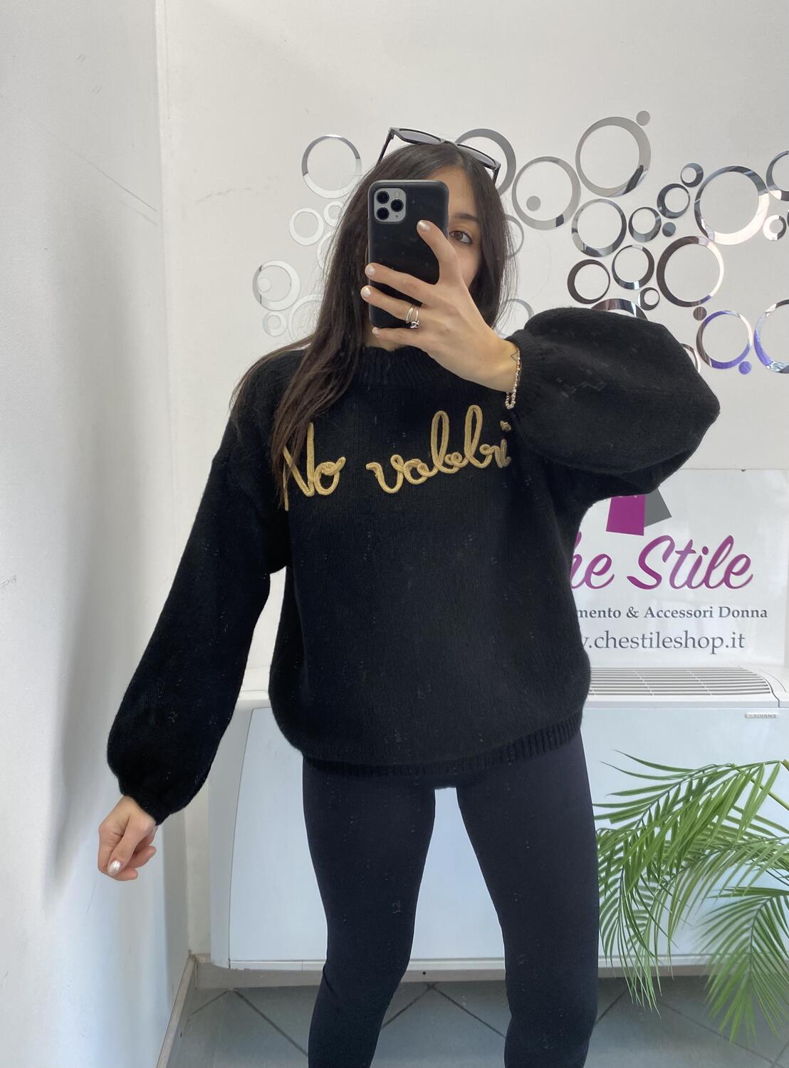 NOVITÀ Pull misto lana NO VABBé