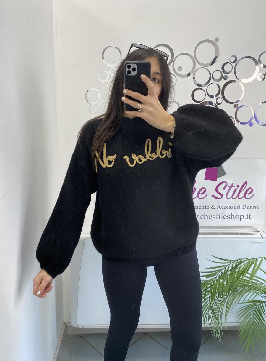 NOVITÀ Pull misto lana NO VABBé