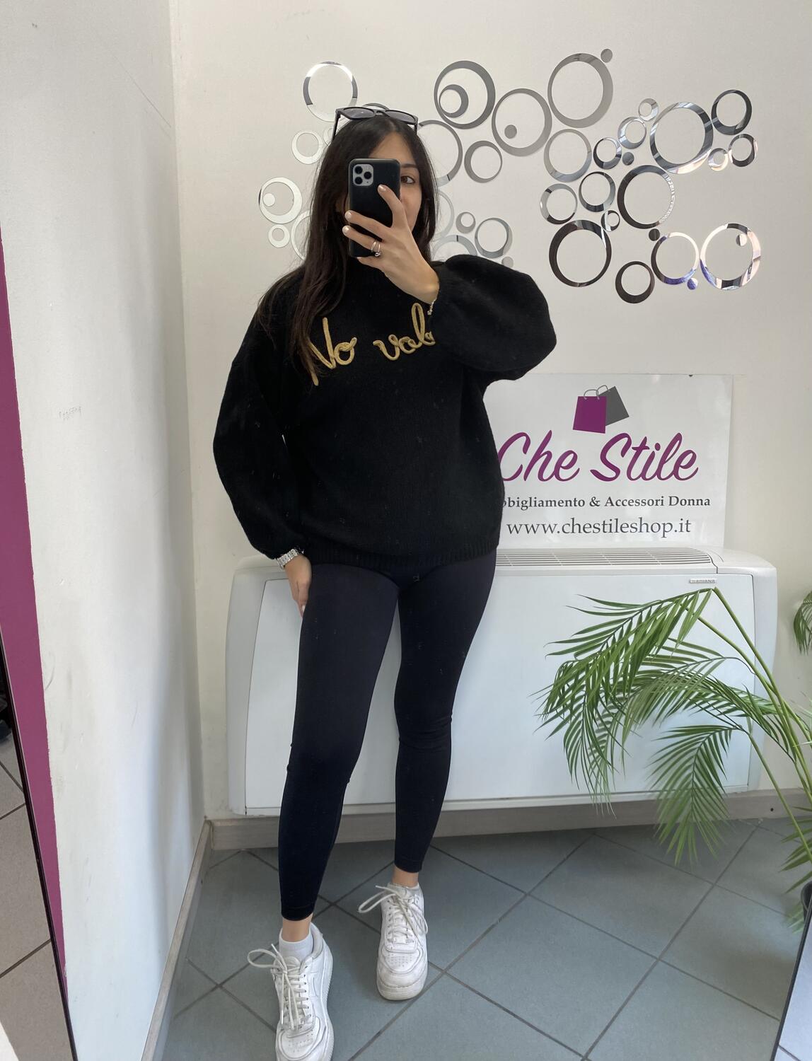 NOVITÀ Pull misto lana NO VABBé