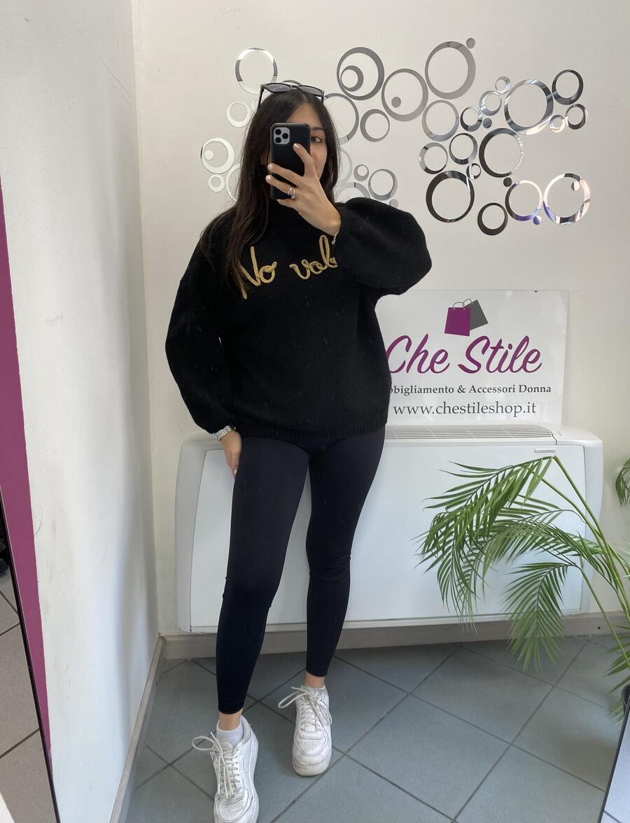 NOVITÀ Pull misto lana NO VABBé