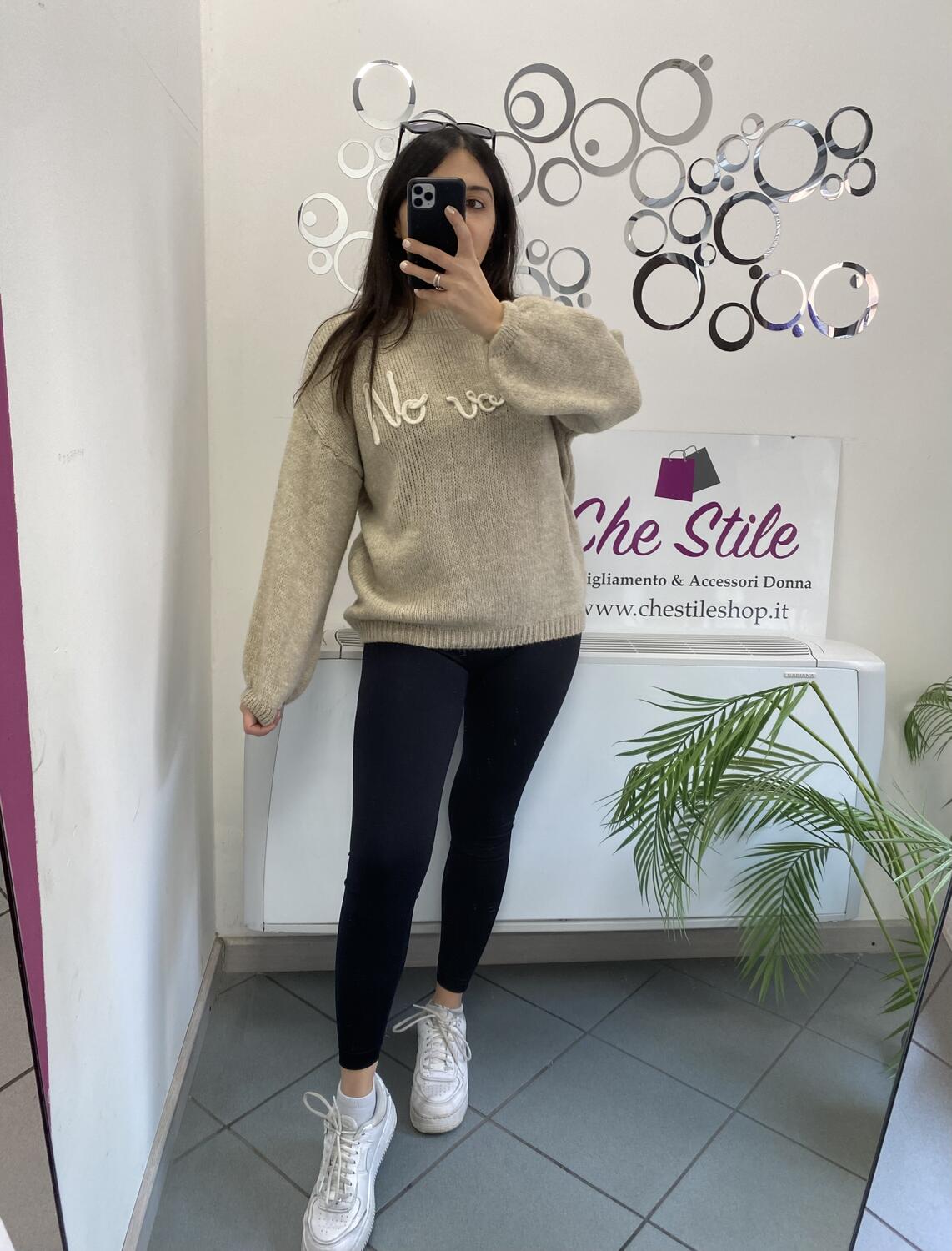 NOVITÀ Pull misto lana NO VABBé