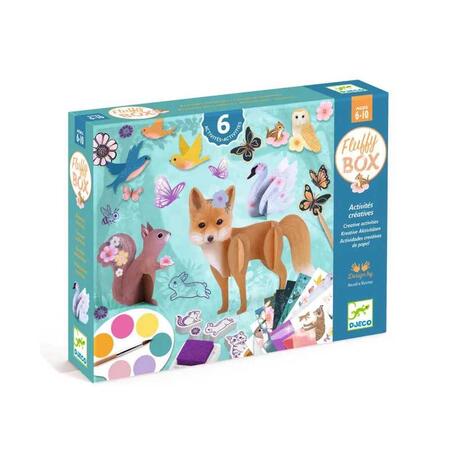 FLUFFY BOX - Kit creativo con 6 attività