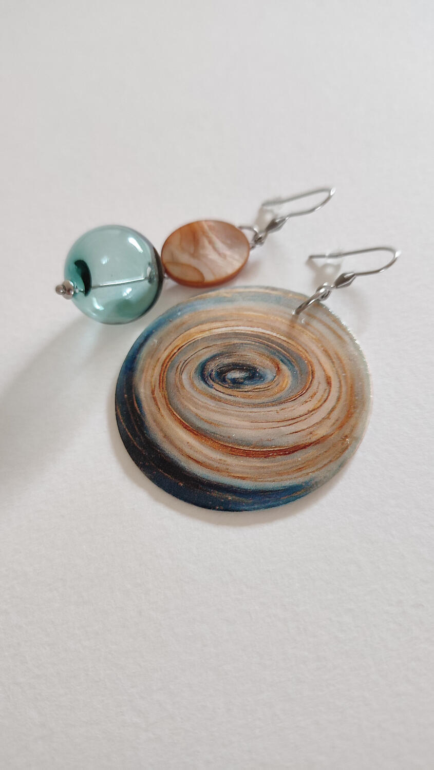 Orecchini Asimmetrici #352