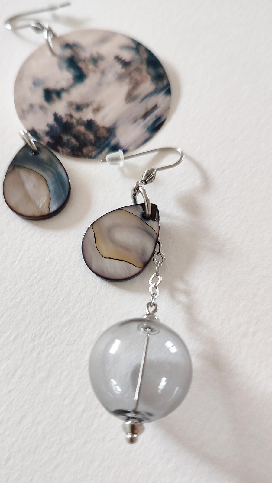 Orecchini Asimmetrici #354