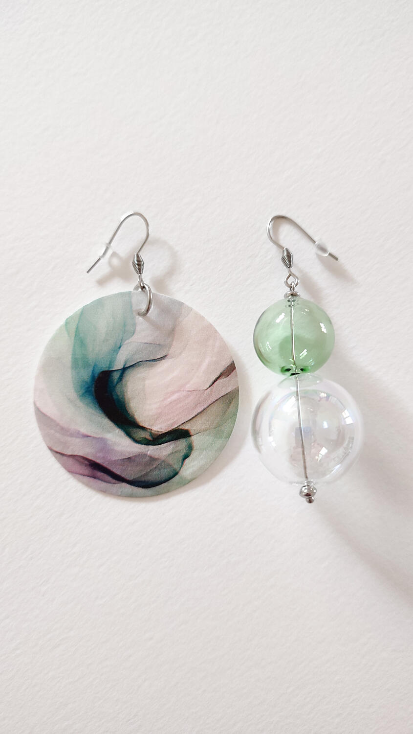 Orecchini Asimmetrici #355