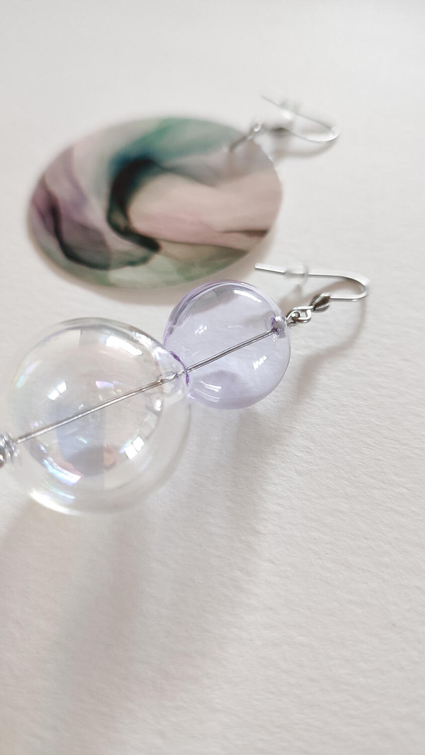 Orecchini Asimmetrici #356