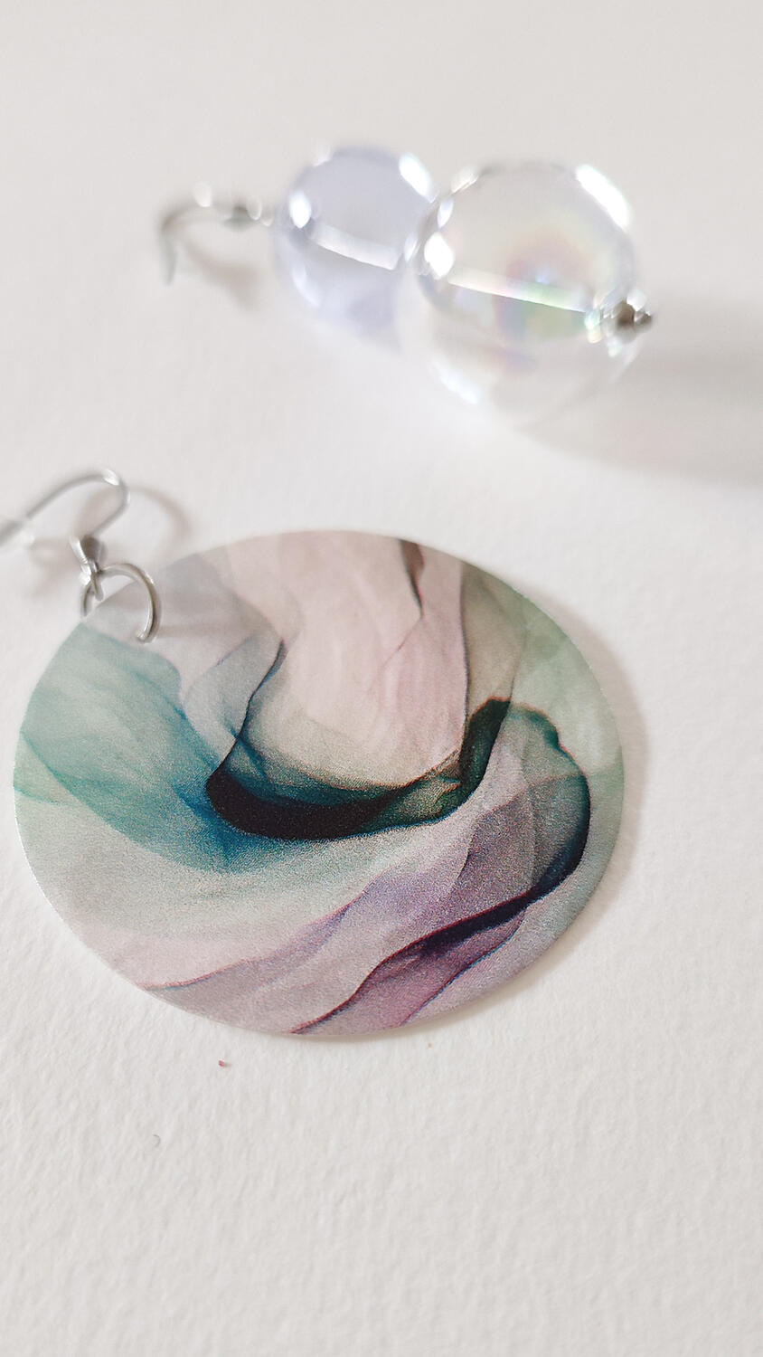 Orecchini Asimmetrici #356