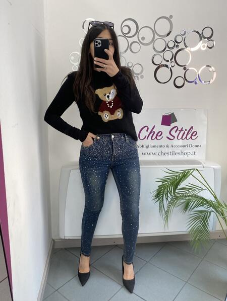 NOVITÀ Jeans skinny brillantini 2.0