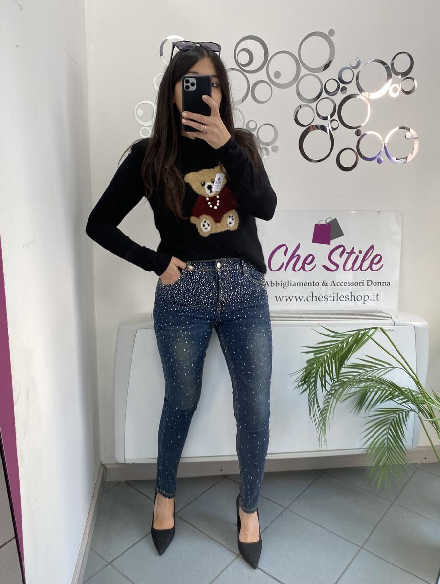 NOVITÀ Jeans skinny brillantini 2.0