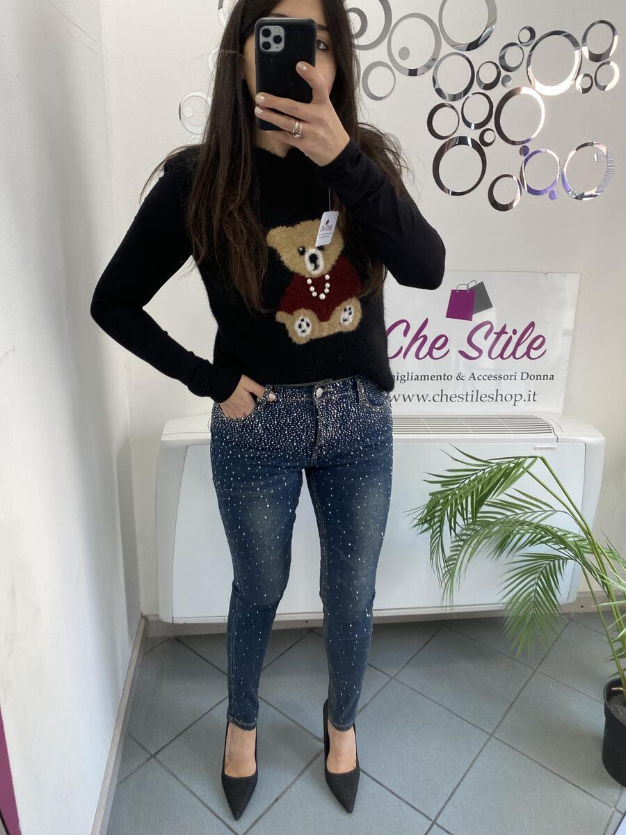 NOVITÀ Jeans skinny brillantini 2.0