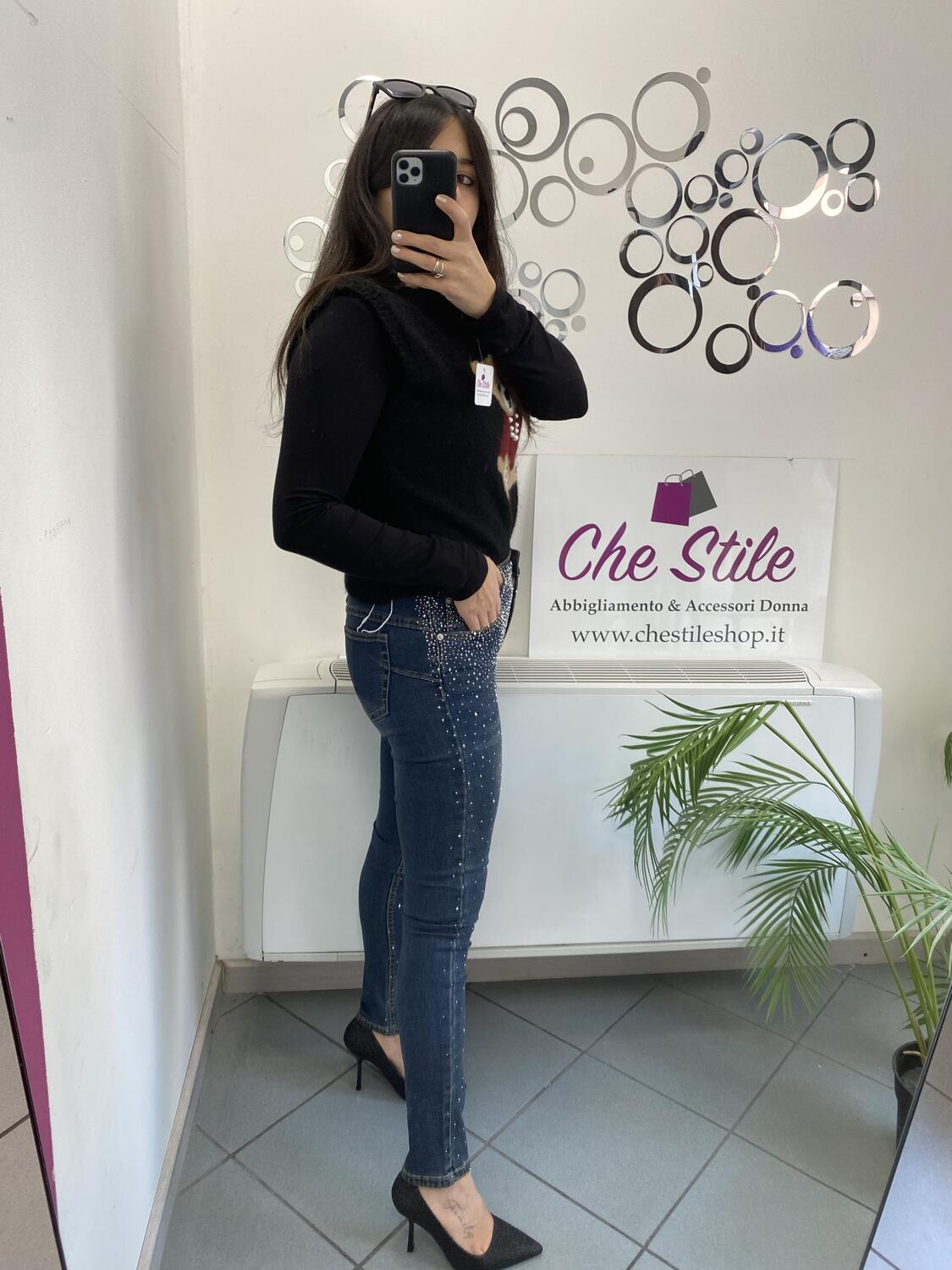 NOVITÀ Jeans skinny brillantini 2.0
