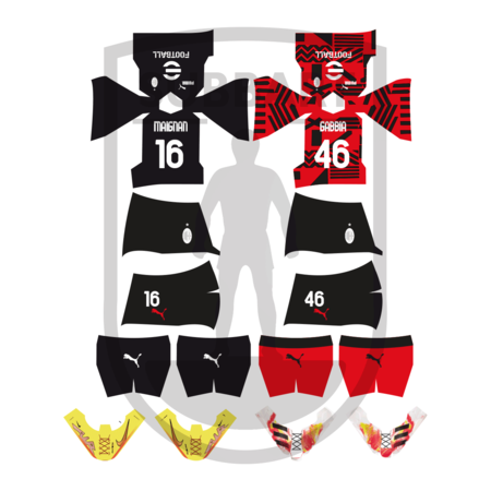 DECALS MILAN ALLENAMENTO 