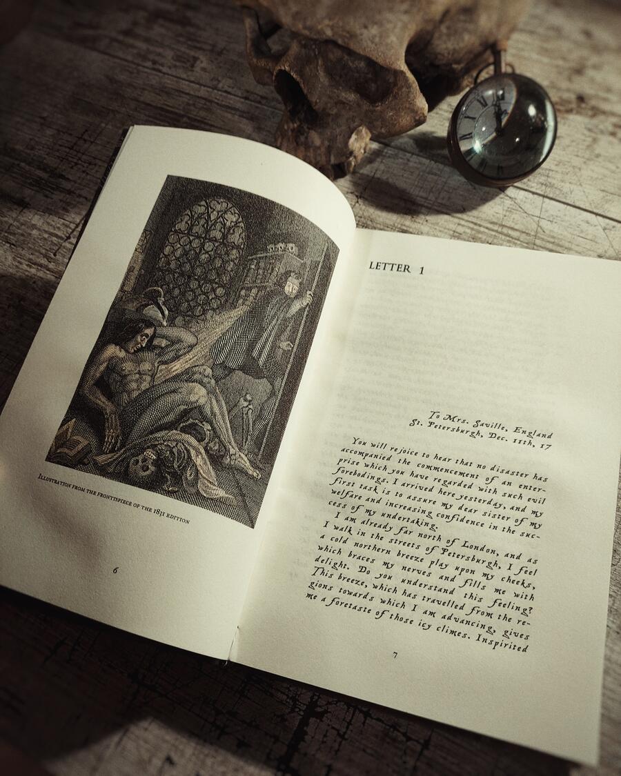 FRANKENSTEIN, or the Modern Prometheus, by Mary Shelley