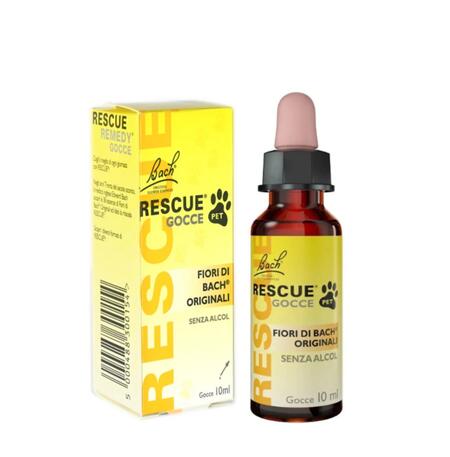 LOACKER RESCUE GOCCE PET - Fiori di Bach Senza Alcol Per Animali da compagnia