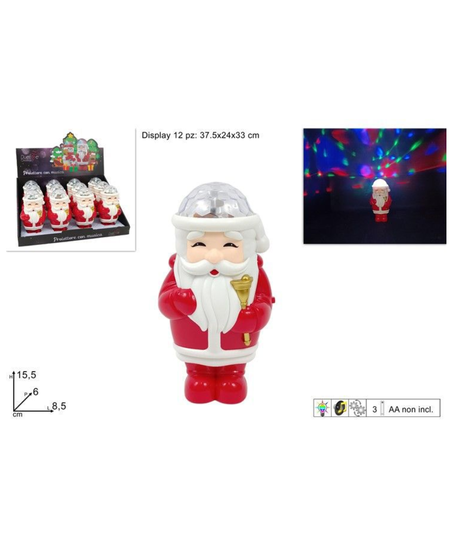 PROIETTORE CON MUSICA 
 [Conf.da 12 pezzi]