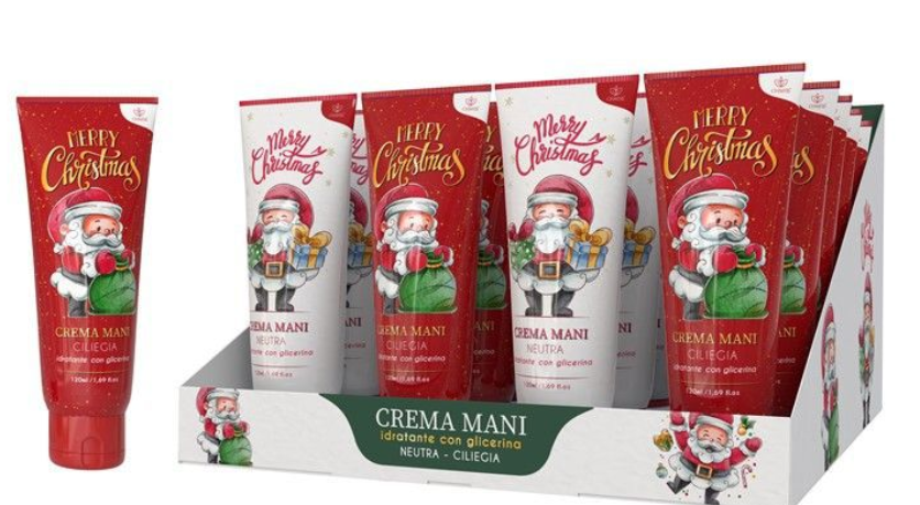 CREMA MANI MERRY CHRISTMAS DA 120 ml
 [Conf.da 24 pezzi]