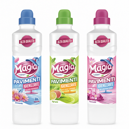 MAGIA DETERSIVO PAVIMENTI 1 LT (Confezione da 6 pezzi) 