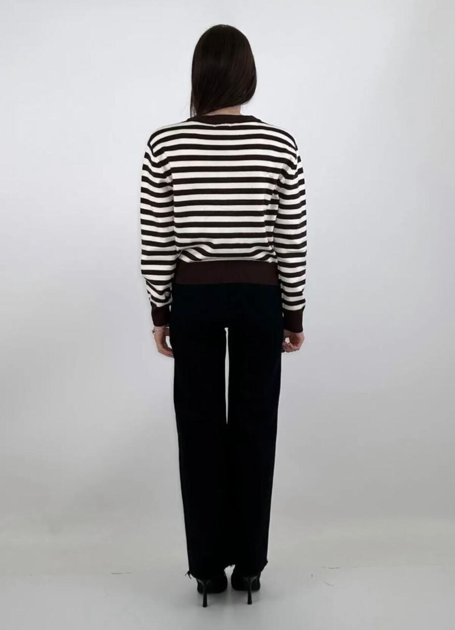 CARDIGAN RIGHE J'AIME'