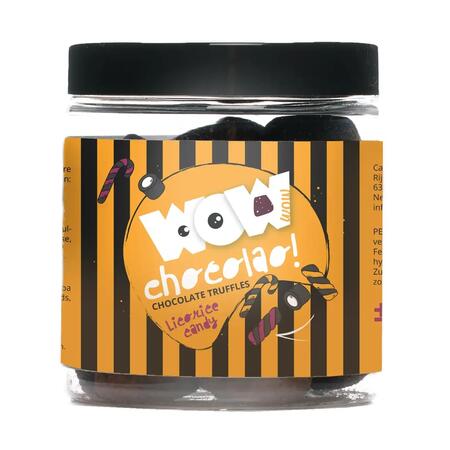 Tartufi al Cioccolato e Liquirizia  Barattolo 130g