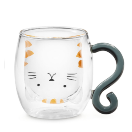 Neavita - Tea & Friends Mug in vetro Kitty