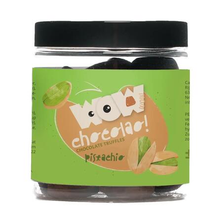 Tartufi al Cioccolato e Pistacchio  Barattolo 130g