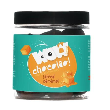 Tartufi al cioccolato al caramello salato  Barattolo 130g