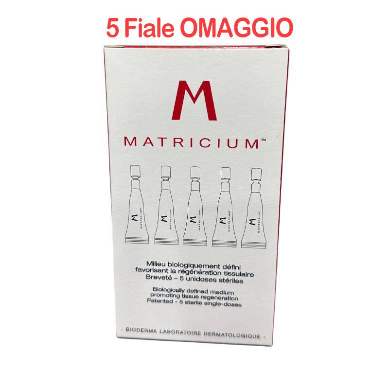 Bioderma MATRICIUM Siero Rigenerante - 30 fiale monodose da 1 ml + 5 fiale da 1ml OMAGGIO