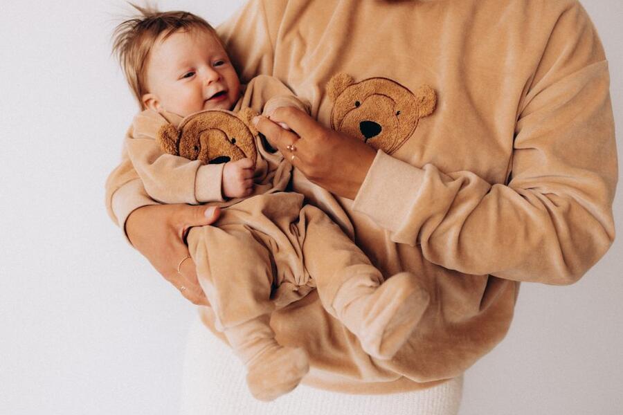 Maglione Ricamato – Adulto Taglia Unica in Cotone Biologico GOTS | Wooly Organic