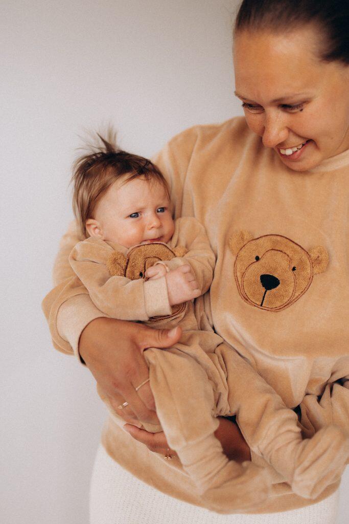 Maglione Ricamato – Adulto Taglia Unica in Cotone Biologico GOTS | Wooly Organic