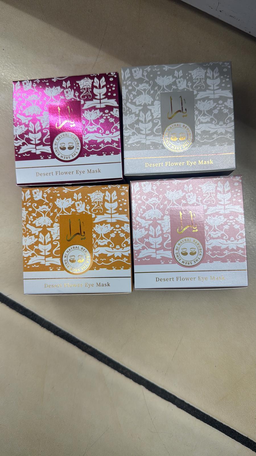 DESSERT FLOWER EYE MASK DA 60 PATCH
 [Quantità minima è di 12 pezzi]