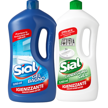 SIAL DETERSIVO BAGNO 1250 ML (Confezione da 10 pezzi)