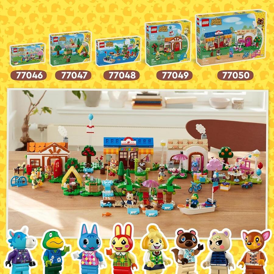 Lego Animal Crossing Bonny in campeggio - 77047 - 6+