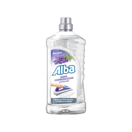 ALBA ACQUA DEMINERALIZZATA ALLA LAVANDA 1 LT (Confezione da 12 pezzi)