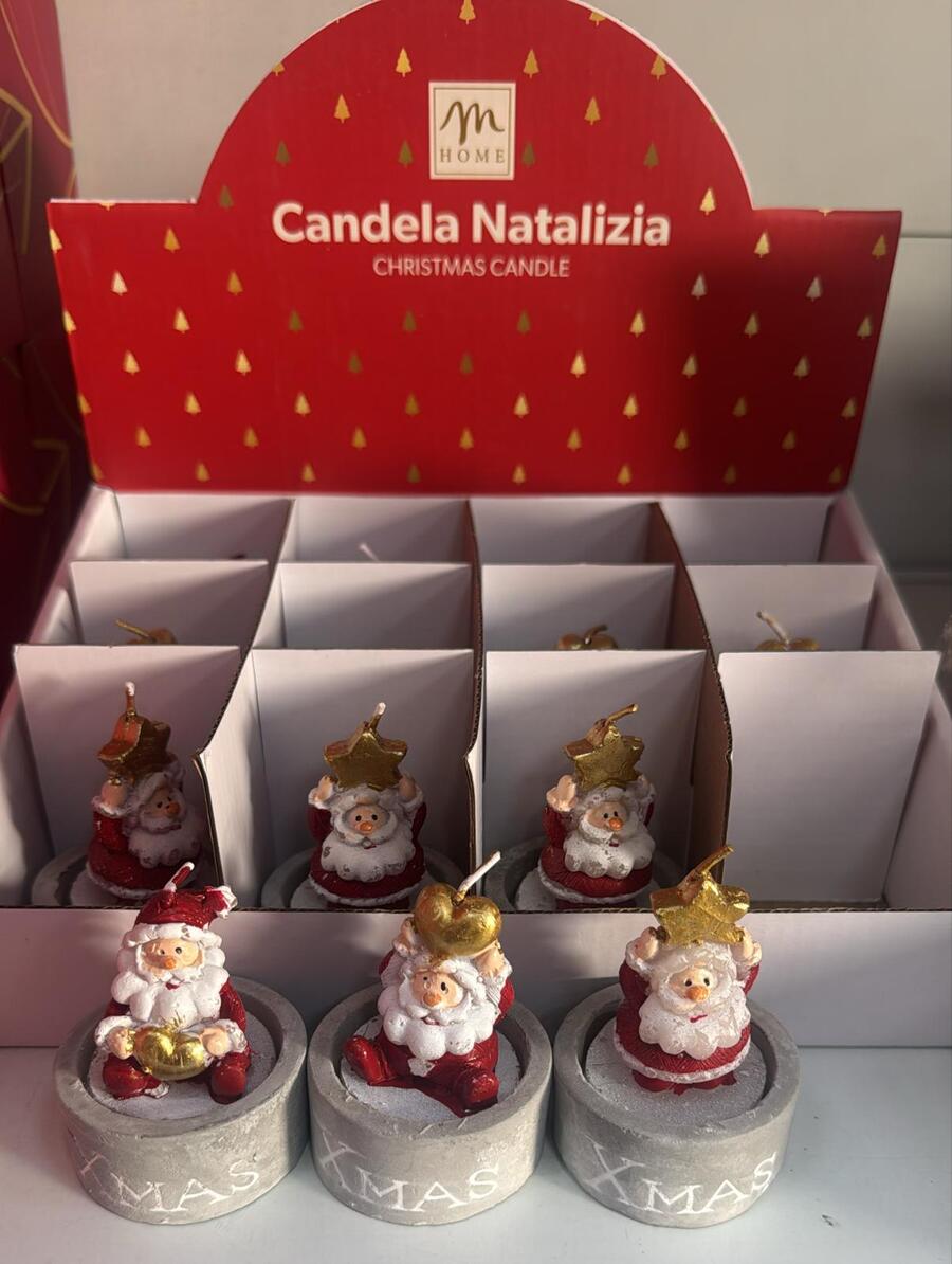 MERCURY HOME CANDELA NATALIZIA
 [Conf.da 12 pezzi]