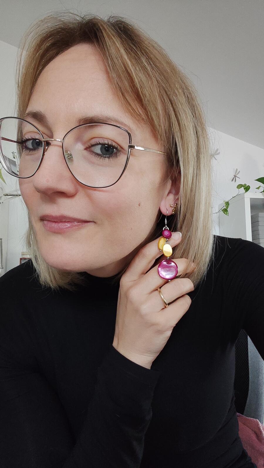 Orecchini Asimmetrici #357