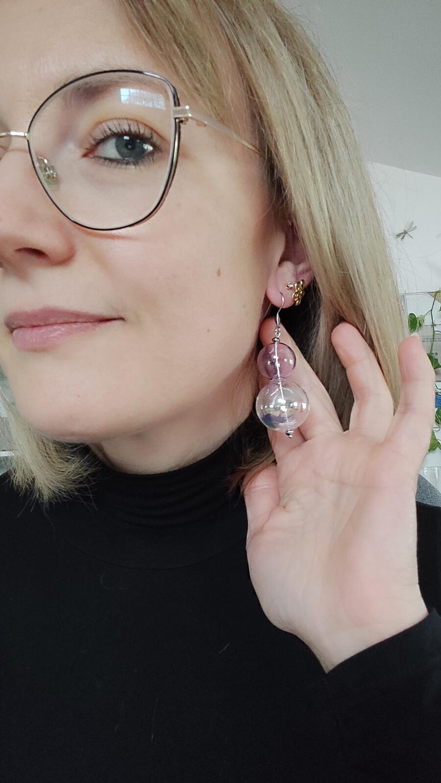 Orecchini Asimmetrici #356