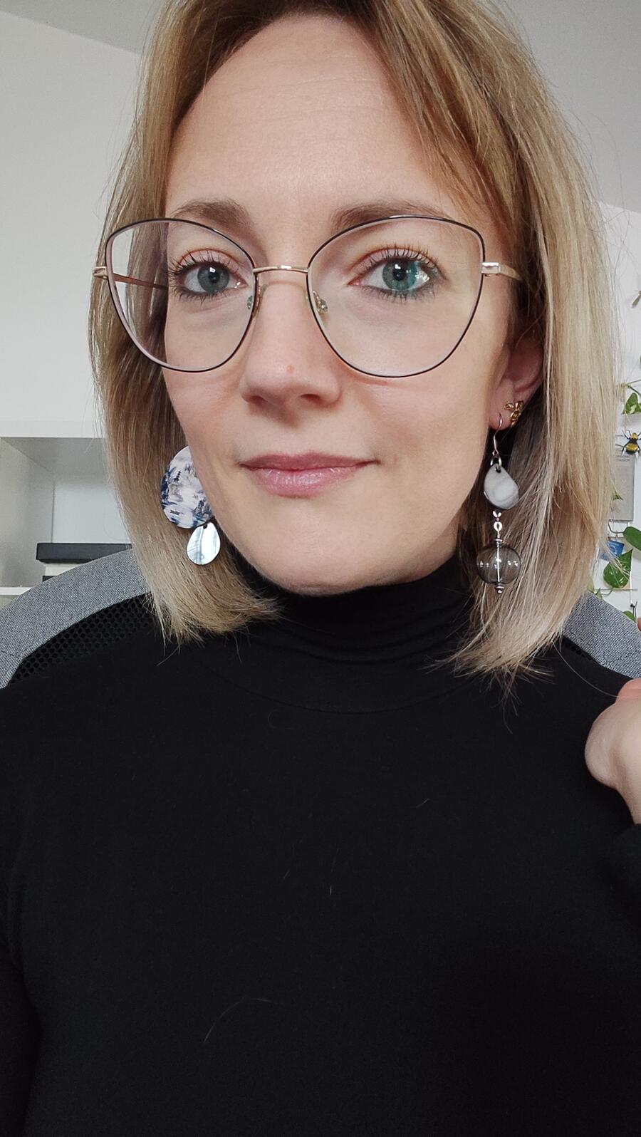 Orecchini Asimmetrici #354