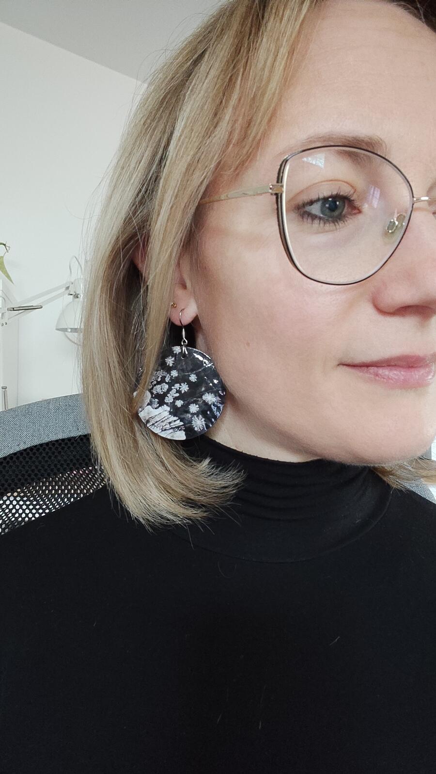 Orecchini Asimmetrici #349