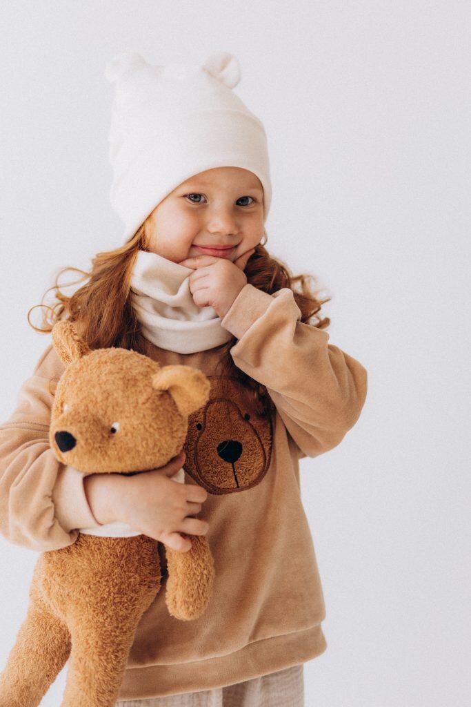 Maglione Ricamato in Cotone Biologico – Bambini – GOTS