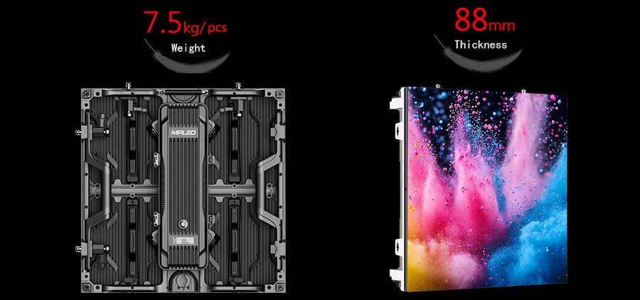 Display LED da palco ad alto ROI dimensioni 3x2 metri