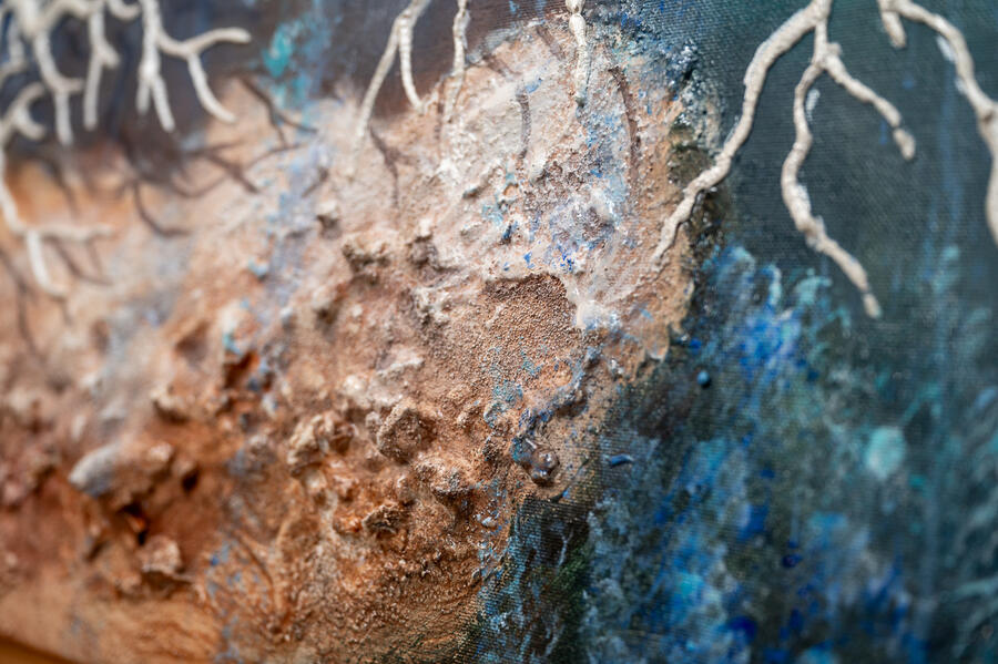 Cavallucci nel blu cm 180x80