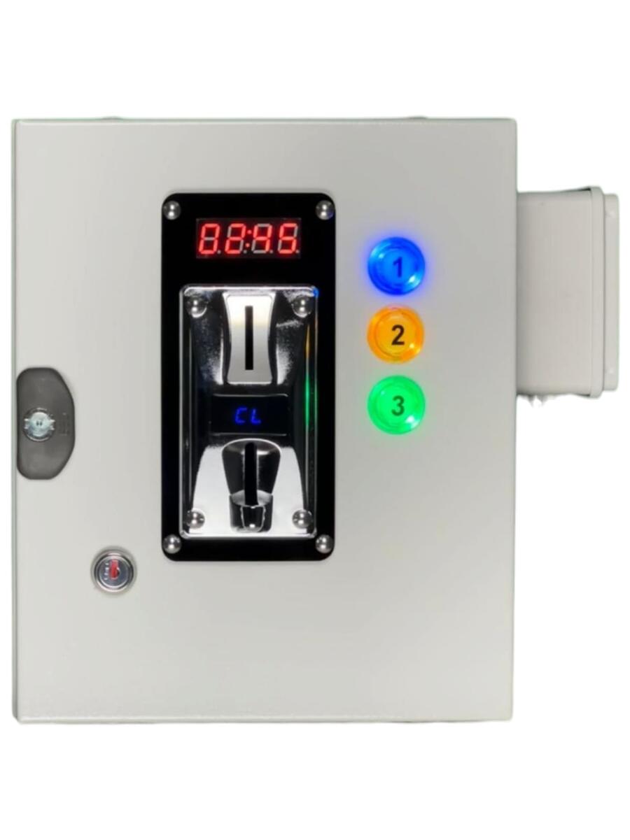 Gettoniera toelettatura cani 3 utenze – Acqua calda/fredda + prese 230Vac