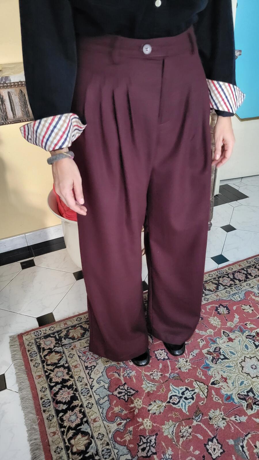 Pantalone Borgogna 