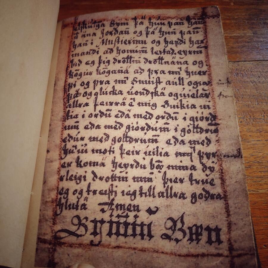 OFFER: Only one copy! - Galdrabok Rauoskinna - Grimoire of Black Magic (about XVII century)